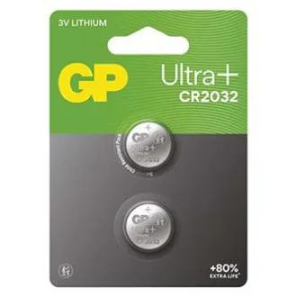 GP eldobható lítium akkumulátor CR2032, 2 db-os kiszerelésben