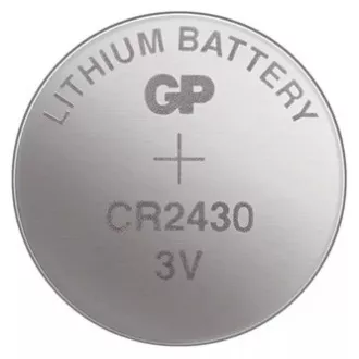 GP eldobható lítium akkumulátor CR2430, 1 db-os kiszerelésben