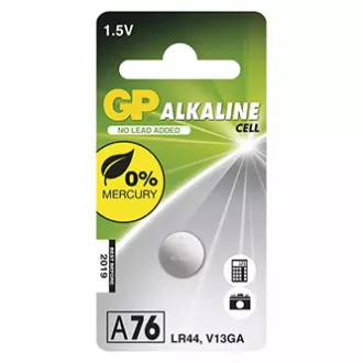 GP Eldobható alkalikus elem LR44, 1 db-os csomag