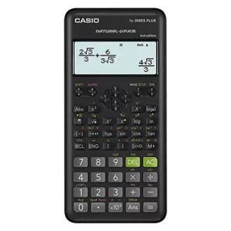 Casio számológép FX 350 ES PLUS 2E, fekete, asztali számítógép