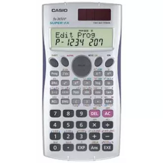Casio számológép FX 3650 P, fehér, programozható, 12 számjegyű Casio számológép FX 3650 P, fehér, programozható, 12 számjegyű
