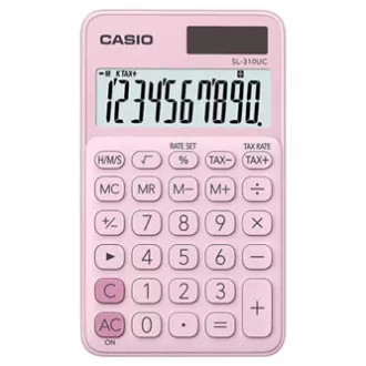 Casio számológép SL 310 UC PK, rózsaszín, tíz számjegy, kettős tápegység, ELADÓ Casio számológép SL 310 UC PK, rózsaszín, tíz számjegy, kettős tápegység, ELADÓ