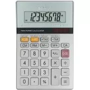 Sharp számológép EL-330ER, ezüst, zsebszámológép, nyolc számjegyű