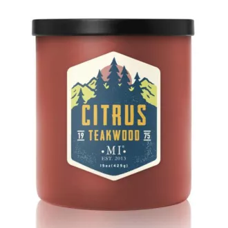 Colonial gyertya CITRUS TEAKWOOD 425 gr