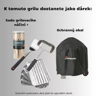 Landmann TRENDY 5.1 öntöttvas gázgrill (19,5 kW), Grill Chef Landmann TRENDY 5.1 öntöttvas gázgrill (19,5 kW), Grill Chef
