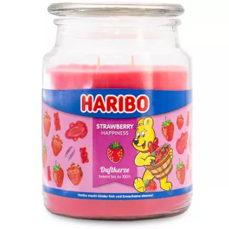 HARIBO Epres boldogság illatgyertya 510 g HARIBO Epres boldogság illatgyertya 510 g