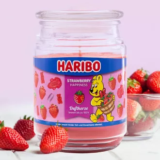 HARIBO Epres boldogság illatgyertya 510 g HARIBO Epres boldogság illatgyertya 510 g