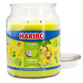 HARIBO Illatgyertya Kókuszos lime 510 g HARIBO Illatgyertya Kókuszos lime 510 g