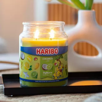 HARIBO Illatgyertya Kókuszos lime 510 g HARIBO Illatgyertya Kókuszos lime 510 g