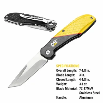 Caterpillar összecsukható kés Tanto pengével CT980047