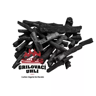 Barbecue faszén Carbón Vegetal de Marabú 3kg Barbecue faszén Carbón Vegetal de Marabú 3kg