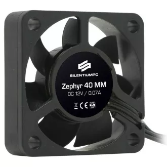 SilentiumPC kiegészítő ventilátor Zephyr 40/ 40 mm-es ventilátor/ ultra csendes 18,7 dBA SilentiumPC kiegészítő ventilátor Zephyr 40/ 40 mm-es ventilátor/ ultra csendes 18,7 dBA