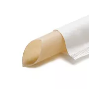 EURO STRAWS - Természetes bambusz szalma Bobba 12x230mm, 80db, egyenként csomagolva