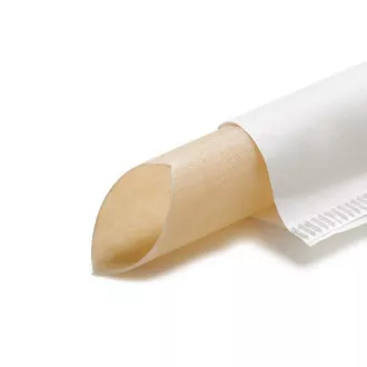 EURO STRAWS - Természetes bambusz szalma Bobba 12x230mm, 80db, egyenként csomagolva