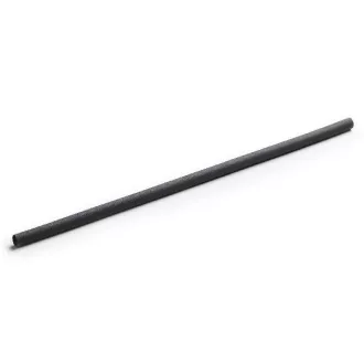 EURO STRAWS - Természetes ásványi szívószál Cocktail 5x140mm, Charcoal Black, 250db
