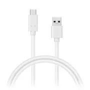CONNECT IT Wirez USB C (C típus) - USB, áramáram akár 3A !, fehér, 2 m