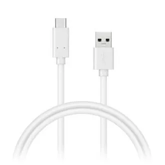 CONNECT IT Wirez USB C (C típus) - USB, áramáram akár 3A !, fehér, 2 m