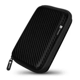 CONNECT IT HardShellProtect keményhéj védőtok 2,5" HDD-hez, karbon CONNECT IT HardShellProtect keményhéj védőtok 2,5" HDD-hez, karbon