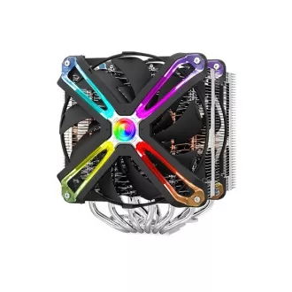 Zalman CNPS20X, hűtő, CPU-hoz, Intel és AMD, socket2x 140mm RGB ventilátor, magasság 170mm, hőcső, PWM Zalman CNPS20X, hűtő, CPU-hoz, Intel és AMD, socket2x 140mm RGB ventilátor, magasság 170mm, hőcső, PWM