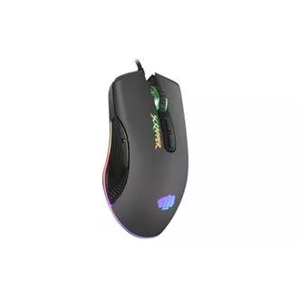 Fury Gaming Mouse Scrapper, játék, 6400DPI, USB, optikai, vezetékes, RGB, 7 gomb, kábel hossza 1,6m, fekete Fury Gaming Mouse Scrapper, játék, 6400DPI, USB, optikai, vezetékes, RGB, 7 gomb, kábel hossza 1,6m, fekete
