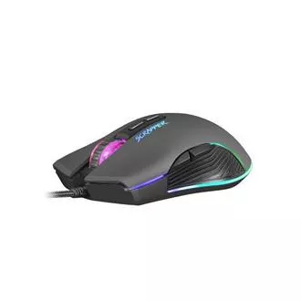 Fury Gaming Mouse Scrapper, játék, 6400DPI, USB, optikai, vezetékes, RGB, 7 gomb, kábel hossza 1,6m, fekete Fury Gaming Mouse Scrapper, játék, 6400DPI, USB, optikai, vezetékes, RGB, 7 gomb, kábel hossza 1,6m, fekete