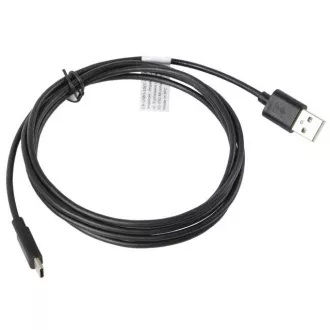 LANBERG USB-C (M) - USB-A (M) 2.0 kábel 1,8m, fekete