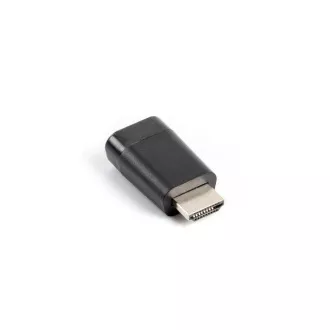 LANBERG HDMI (M) - VGA (F) adapter, fekete színű