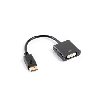 LANBERG DisplayPort (M) 1.2 - DVI-I (F) adapter (24 5), kettős kapcsolatú LANBERG DisplayPort (M) 1.2 - DVI-I (F) adapter (24 5), kettős kapcsolatú