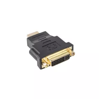 LANBERG HDMI (M) - DVI-D (F) adapter (24 5) fekete