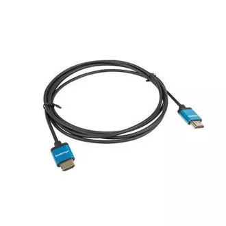 LANBERG HDMI M/M 2.0 kábel 1.8m 4K fekete, vékony, 4K fekete LANBERG HDMI M/M 2.0 kábel 1.8m 4K fekete, vékony, 4K fekete