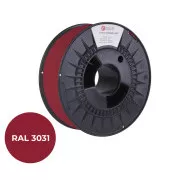 C-TECH PREMIUM LINE nyomtatószál ( filament ) , ABS, keleti vörös, RAL3031, 1,75mm, 1kg