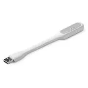 C-TECH UNL-04, USB laptop lámpa, hajlékony, fehér