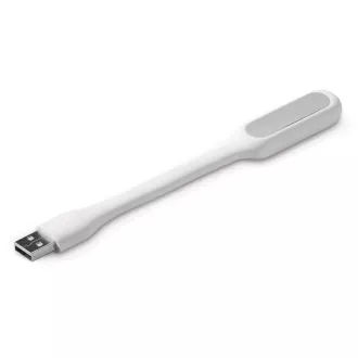 C-TECH UNL-04, USB laptop lámpa, hajlékony, fehér