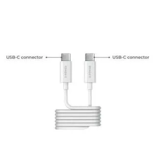 2-Power USB-C–USB-C tápkábel, 1 m 2-Power USB-C–USB-C tápkábel, 1 m