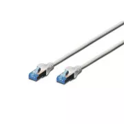 Digitus Patch kábel, SF-UTP, CAT 5e, AWG 26/7, réz, szürke 1m