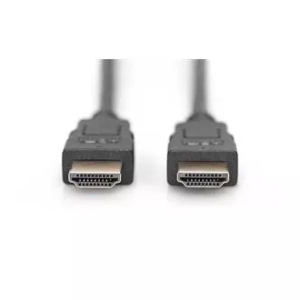 Digitus HDMI nagysebességű csatlakozókábel, A típus M/M, 3,0 m, Ultra HD 60p, arany, bl Digitus HDMI nagysebességű csatlakozókábel, A típus M/M, 3,0 m, Ultra HD 60p, arany, bl