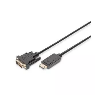Digitus DisplayPort csatlakozókábel, DP/M- DVI (24 1)/M 2.0m Digitus DisplayPort csatlakozókábel, DP/M- DVI (24 1)/M 2.0m