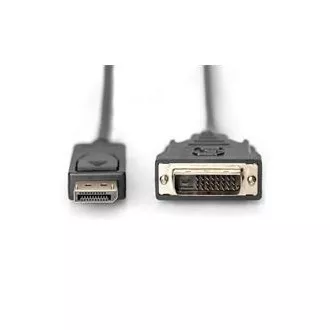 Digitus DisplayPort csatlakozókábel, DP/M- DVI (24 1)/M 2.0m Digitus DisplayPort csatlakozókábel, DP/M- DVI (24 1)/M 2.0m