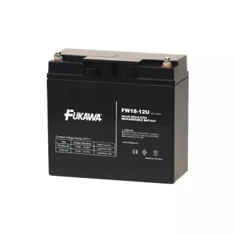 FUKAWA akkumulátor FW 18-12 U (12V; 18Ah; M5 menet; élettartam 5 év) FUKAWA akkumulátor FW 18-12 U (12V; 18Ah; M5 menet; élettartam 5 év)