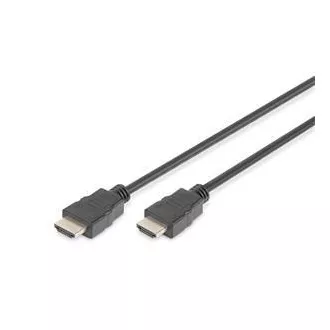 Digitus HDMI High Speed   Ethernet csatlakozókábel, 2x árnyékolt, 3m