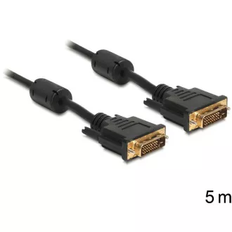 Delock csatlakozókábel DVI-D 24 1 hím > hím 5 m Delock csatlakozókábel DVI-D 24 1 hím > hím 5 m
