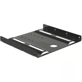 Delock 2,5"-es beépítőkeret 3,5"-es helyre Delock 2,5"-es beépítőkeret 3,5"-es helyre