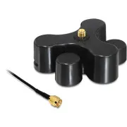 Delock antenna talapzat RP-SMA > RP-SMA csatlakozó talppal, 1m, fekete