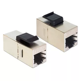 Delock Keystone modul RJ45 aljzat > RJ45 aljzat Cat.5, csatlakozó Delock Keystone modul RJ45 aljzat > RJ45 aljzat Cat.5, csatlakozó