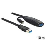 Delock USB 3.0 hosszabbító kábel, aktív 10 m
