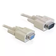 Delock kábel RS-232 soros Sub-D9 férfi/női 2 m
