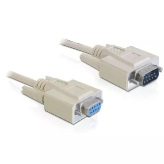 Delock kábel RS-232 soros Sub-D9 férfi/női 2 m Delock kábel RS-232 soros Sub-D9 férfi/női 2 m