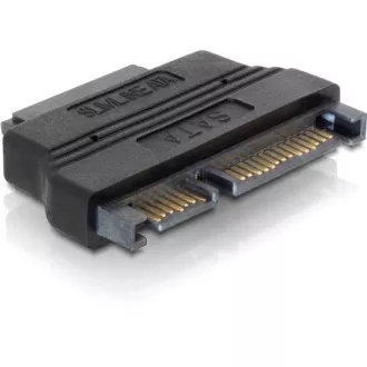 DeLock adapter SATA 22 tűs hím -> Slim SATA 7 6 tűs hüvelyes DeLock adapter SATA 22 tűs hím -> Slim SATA 7 6 tűs hüvelyes
