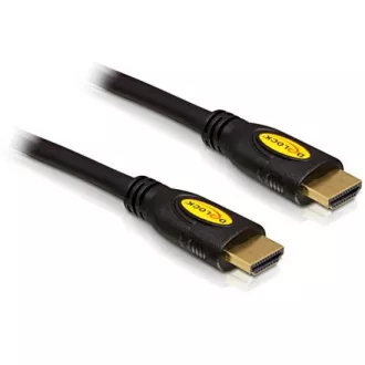 Delock HDMI 1.4 férfi/férfi A/A kábel, hossza 2 méter Delock HDMI 1.4 férfi/férfi A/A kábel, hossza 2 méter
