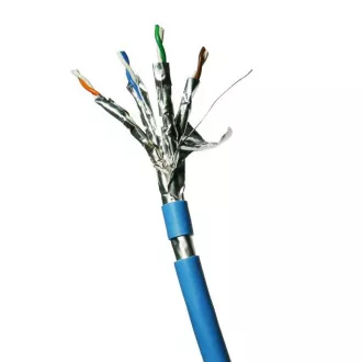 DATACOM F/FTP kábel CAT6A LSOH,Eca 300m, köpeny kék